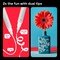 2 White Dual-Tip Acrylic Paint Pens - Multisurface Markers for Fabric,1 mm Fine & Brush Tips
